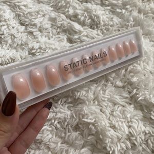 Mademoiselle coffin shaped nails